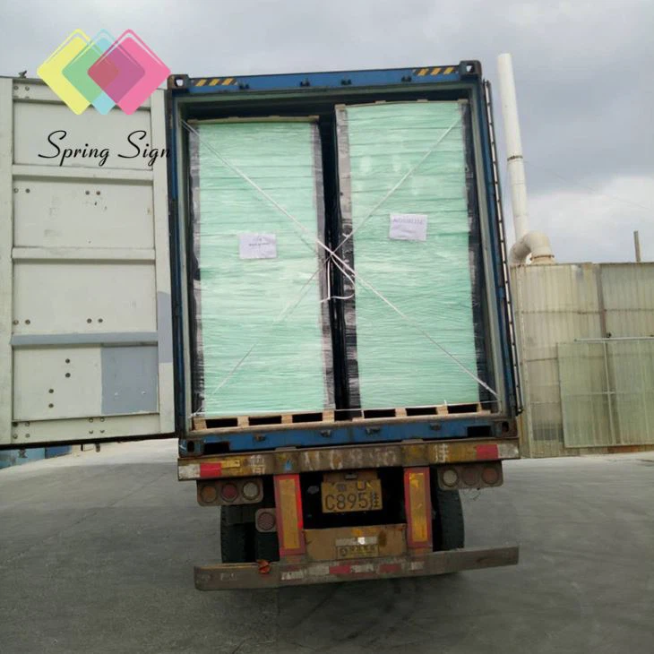 Green Clear Corflute Sheet For Tree Guard Corrugated Sheet
