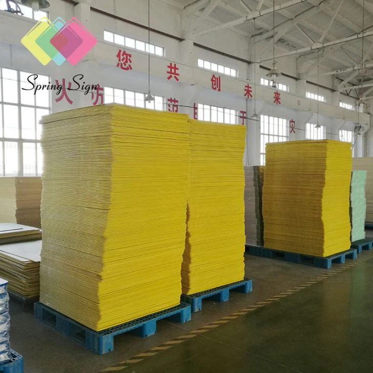 Spring Sign PP Layer Pads Plastic Divider Boards