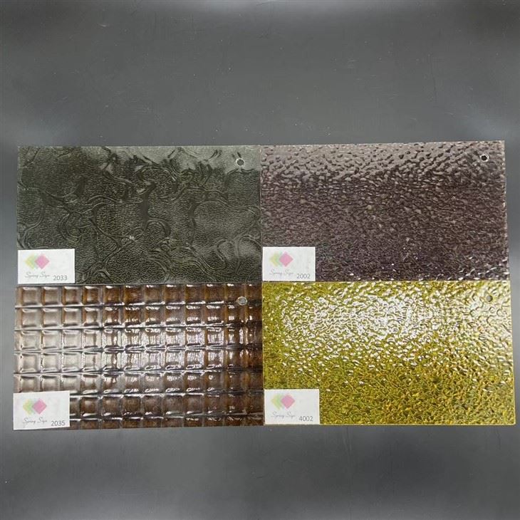 Bathroom Decoration Clear Textured Plastic Acrylic Sheet Shower PS Sheet