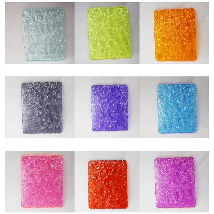 Color Water Ripple Acrylic Sheet