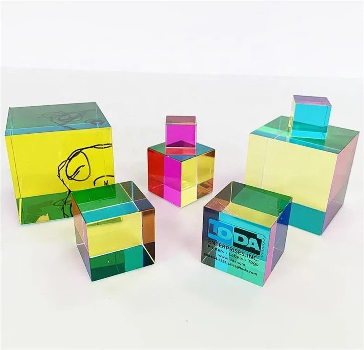 Custom Acrylic LOGO Block high quality