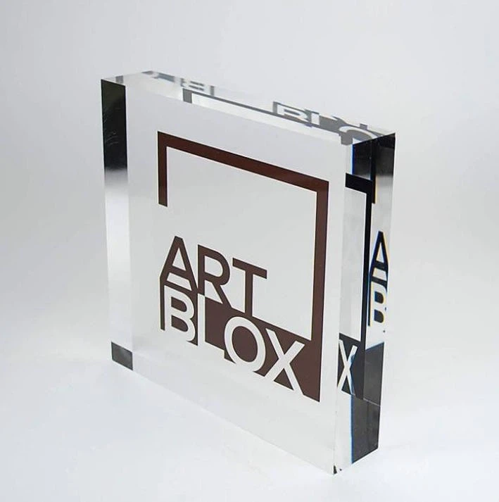 Custom Acrylic LOGO Block suppliers