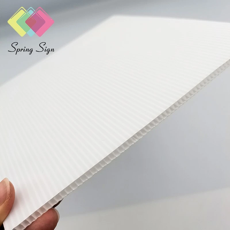 Corrugated Plastic Sheet Corrugated Plastic Sheet