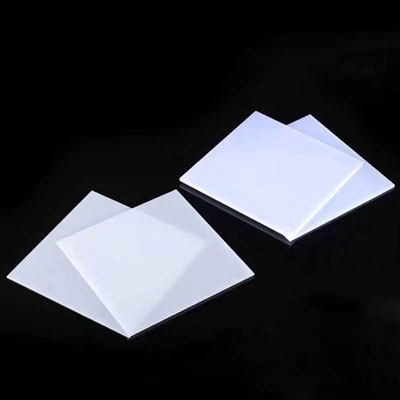 Hoja acrílica blanca lechosa de 3 mm